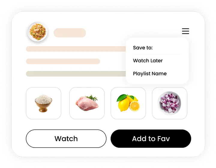 One-Click Recipe Setup